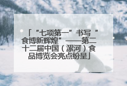 “七项第一”书写“食博新辉煌”——第二十二届中国（漯河）食品博览会亮点纷呈