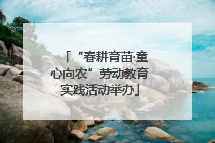 “春耕育苗·童心向农”劳动教育实践活动举办