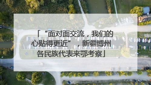 “面对面交流，我们的心贴得更近”，新疆博州各民族代表来鄂考察