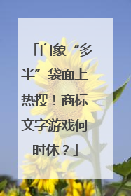 白象“多半”袋面上热搜！商标文字游戏何时休？