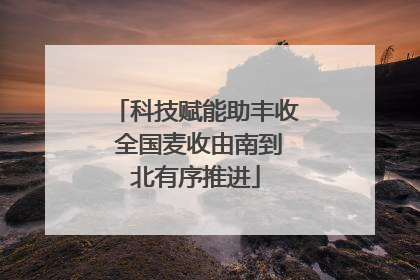 科技赋能助丰收 全国麦收由南到北有序推进