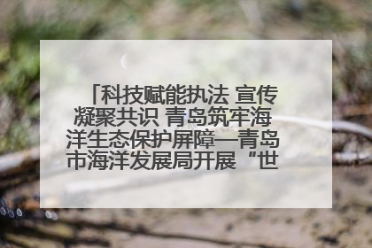 科技赋能执法 宣传凝聚共识 青岛筑牢海洋生态保护屏障—青岛市海洋发展局开展“世界海洋日”和“全国海洋宣传日”宣传活动