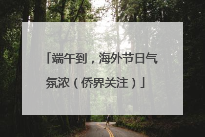 端午到，海外节日气氛浓（侨界关注）