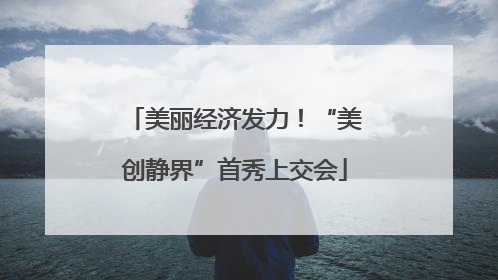 美丽经济发力！“美创静界”首秀上交会