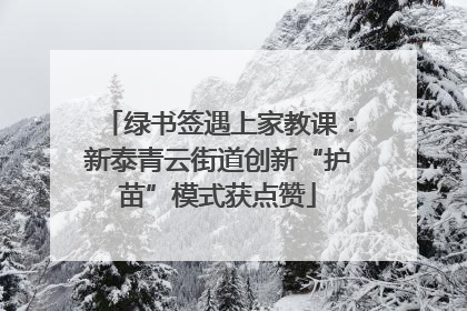 绿书签遇上家教课：新泰青云街道创新“护苗”模式获点赞