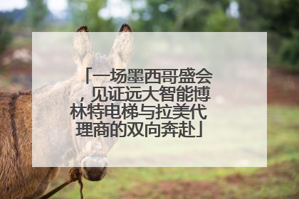 一场墨西哥盛会，见证远大智能博林特电梯与拉美代理商的双向奔赴