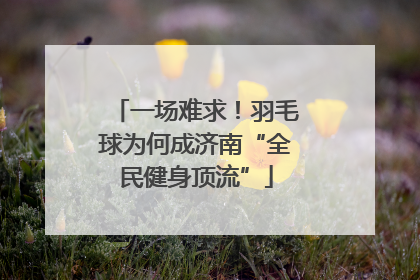 一场难求！羽毛球为何成济南“全民健身顶流”