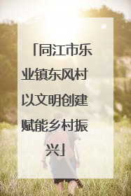 同江市乐业镇东风村以文明创建赋能乡村振兴