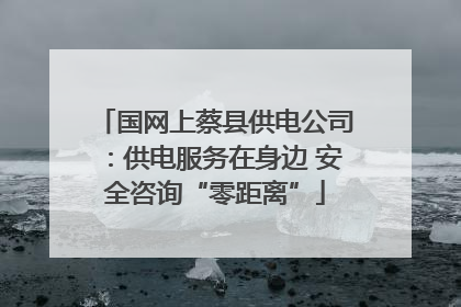 国网上蔡县供电公司：供电服务在身边 安全咨询“零距离”