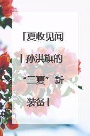 夏收见闻丨孙洪旗的“三夏”新装备