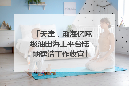 天津：渤海亿吨级油田海上平台陆地建造工作收官