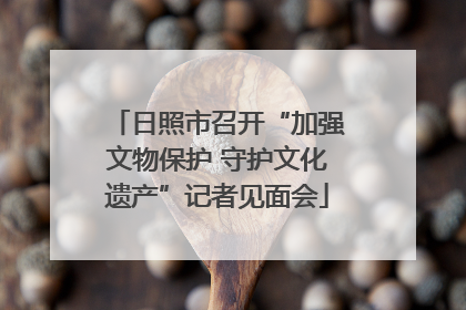 日照市召开“加强文物保护 守护文化遗产”记者见面会