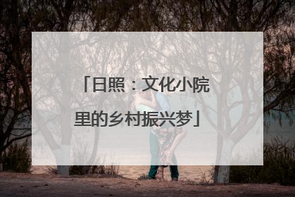 日照：文化小院里的乡村振兴梦