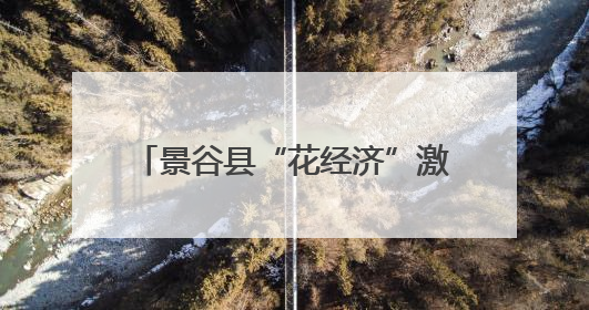 景谷县“花经济”激活乡村振兴新动能