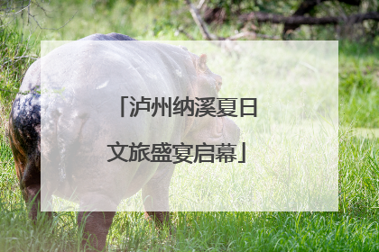 泸州纳溪夏日文旅盛宴启幕