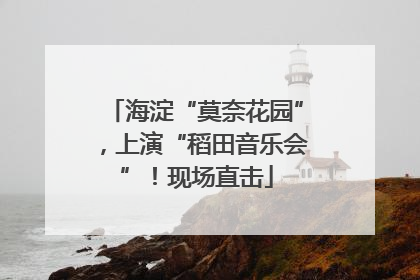 海淀“莫奈花园”，上演“稻田音乐会”！现场直击