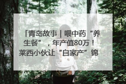 青岛故事｜喂中药“养生餐”，年产值80万！莱西小伙让“自家产”锦鲤“游”向全国