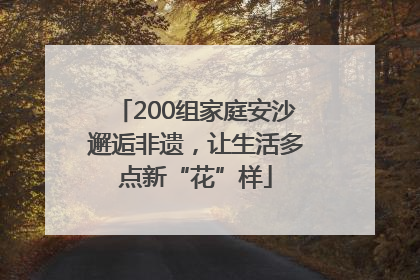 200组家庭安沙邂逅非遗，让生活多点新“花”样